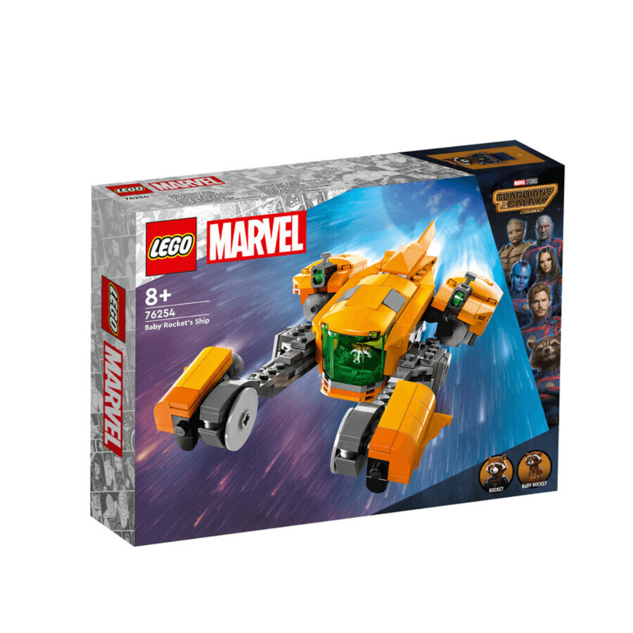 Baby Rocket's Schiff Marvel, + 8 Jahre, 76254, 330 Teile, Lego