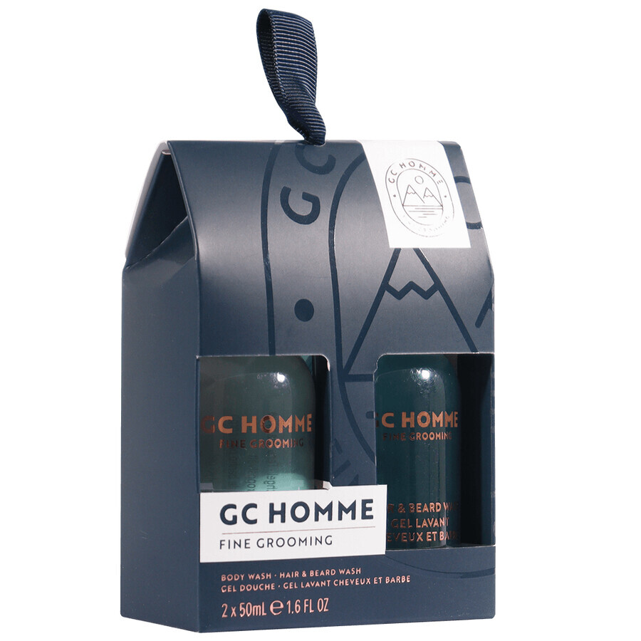 Set Cadou Mini Duo GC Homme Fine Grooming, El Baño de Lujo