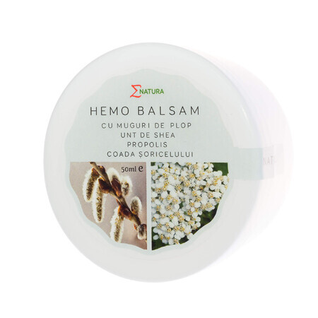 Bálsamo con yemas de álamo Hemo, 50 ml, Enatura