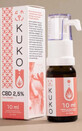 Aceite de CBD 2,5% para perros peque&#241;os y gatos - 10ml KUKO Salmon Oil by Yango