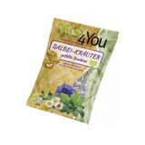 Caramelo de salvia y hierbas, 75 gr, Bio4you