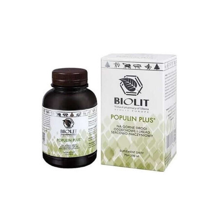 Populine Plus extract van zwarte populier 200ml BIOLIT