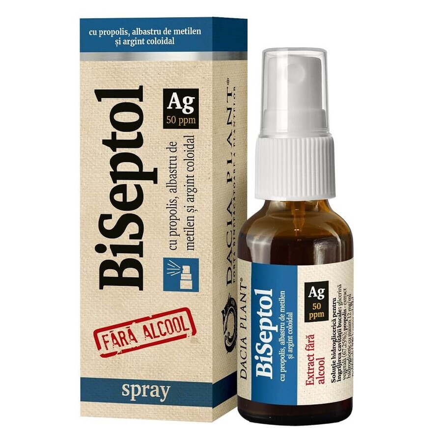 BiSeptol spray, 20 ml, Dacia Plant comentarios