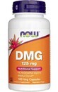 DMG (Dimetilglicina), 125 mg - 100 c&#225;psulas Now Foods