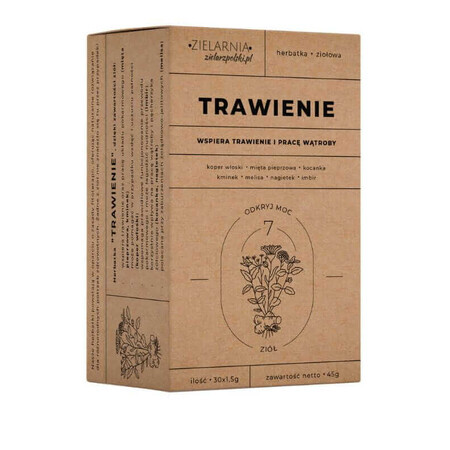 Trawienie Fix 30x1,5g (constipatie, winderigheid) ZIELARZPOLSKI