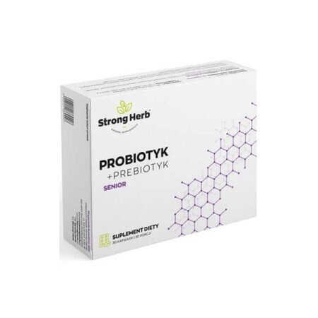 Probiotica + Prebiotica Senior 30 capsules Sterk Kruid