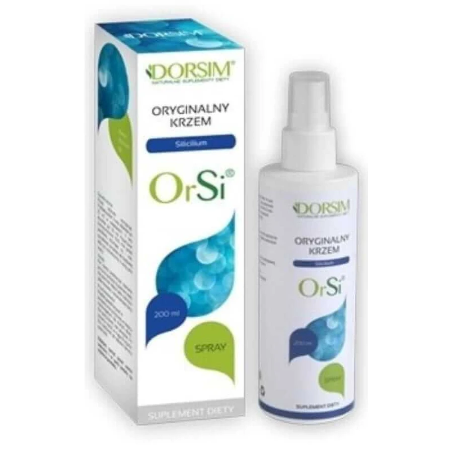 Silicio orgánico de alta biodisponibilidad OrSi Spray 200ml