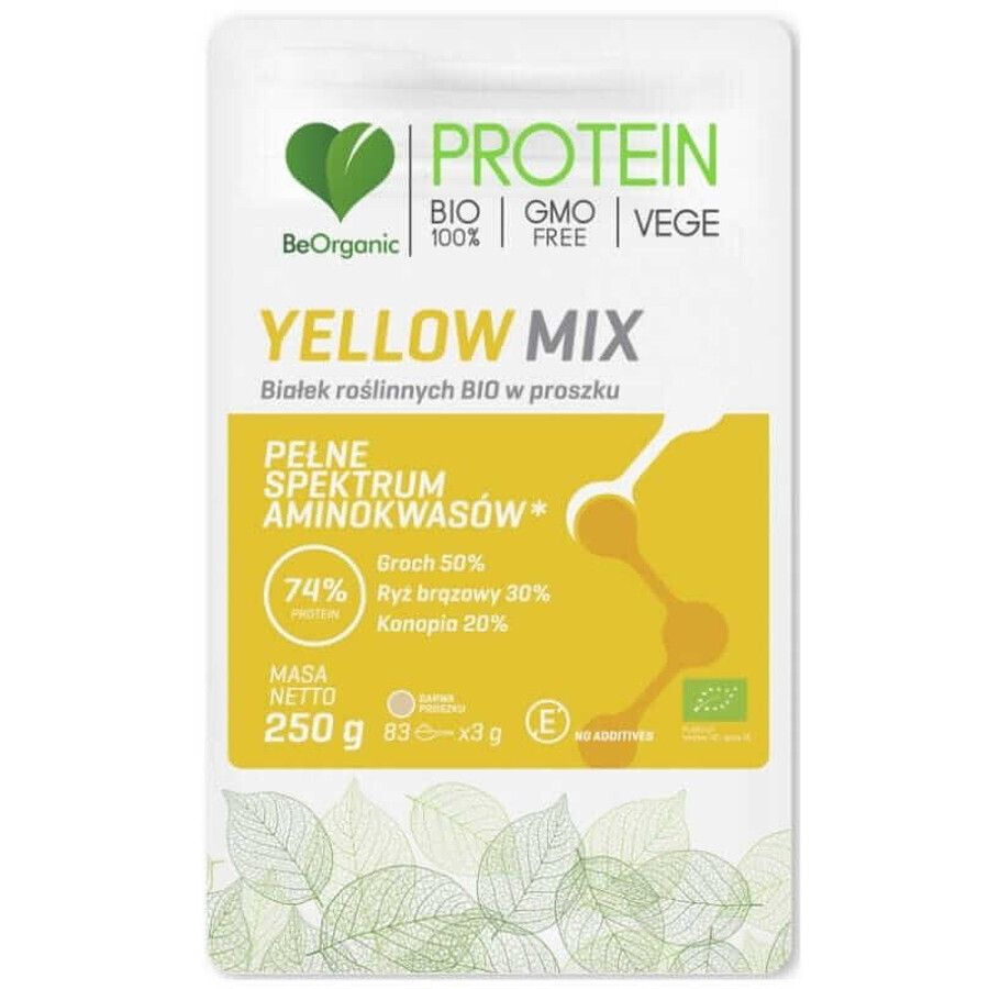 Yellow MIX BIO proteína vegetal en polvo 250g Medicaline