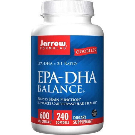 Jarrow Formulas EPA-DHA Balance 600 mg (240 Kapseln)