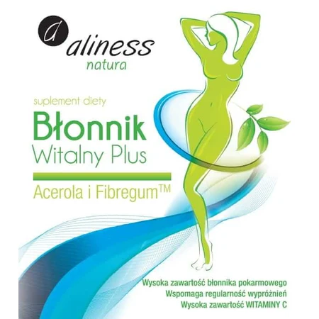 Vital Fibre Plus Acerola și Fibregum 0,5 kg Aliness