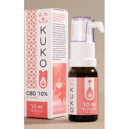 Ulei CBD 10% pentru câini mari - 10ml ulei de somon KUKO de Yango