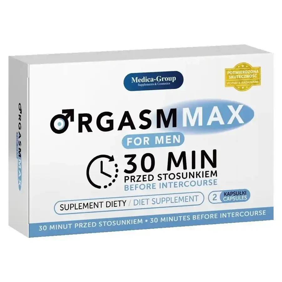 Medica-Group Orgasm Max pour homme, 4 (2+2) gélules