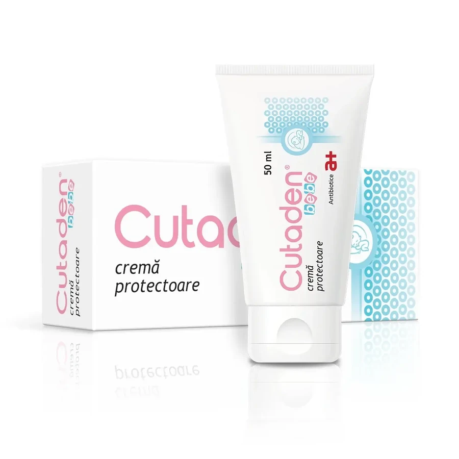 Crema protectora Bebe Cutaden, 50 ml, Antibiotice