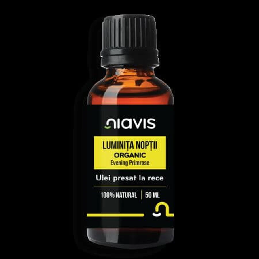 Aceite iluminador de noche bio, 50 ml, Niavis