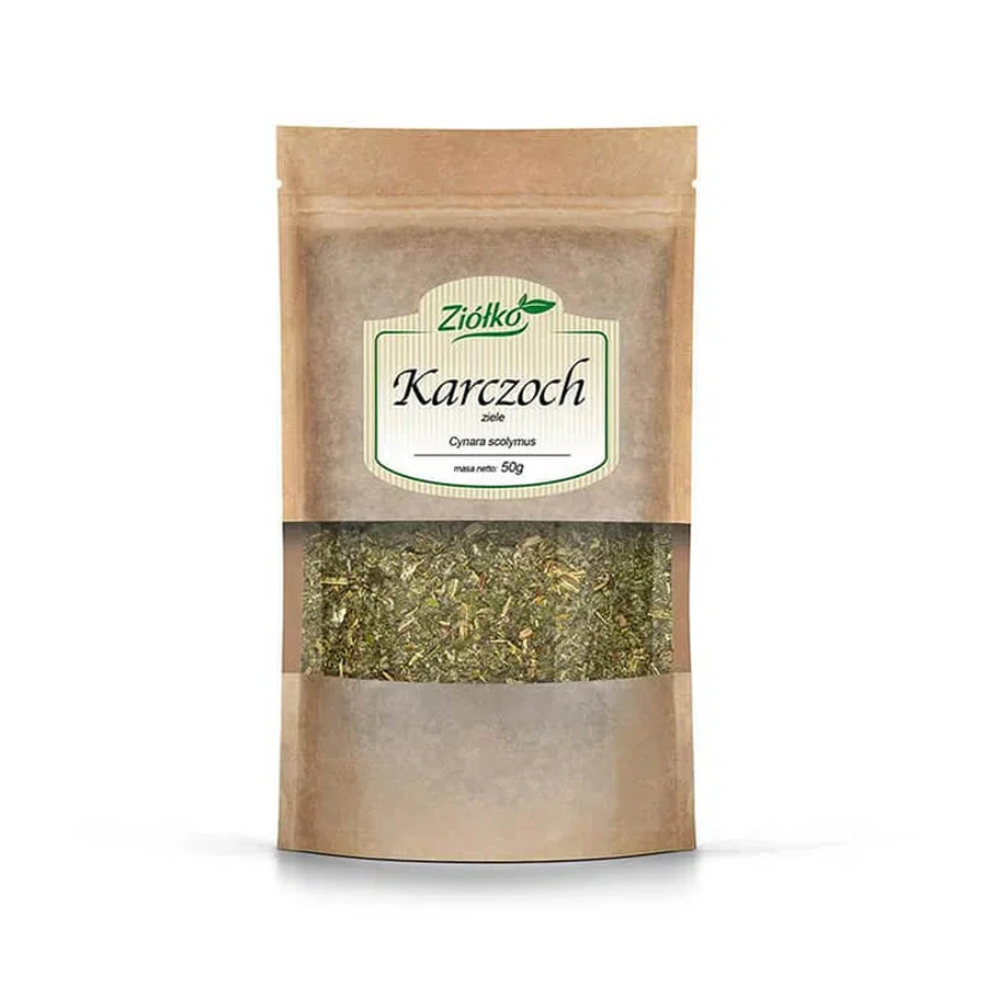 Ziółko Karczoch, ziele, 50 g: ceny i cechy