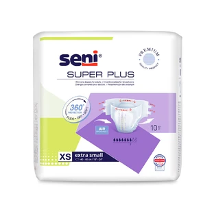 Seni Super Plus, pannolini, Extra Small, 40-60 cm, 10 pz.