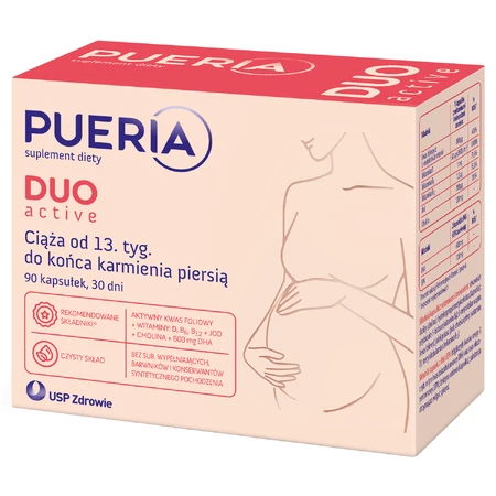Pueria Duo Active, 90 cápsulas