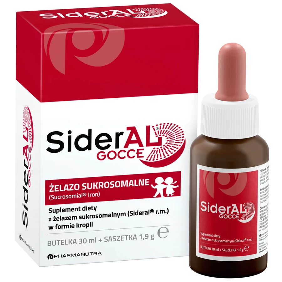 Sideral Gocce, flacone 30ml + polvere in bustina 1,9g