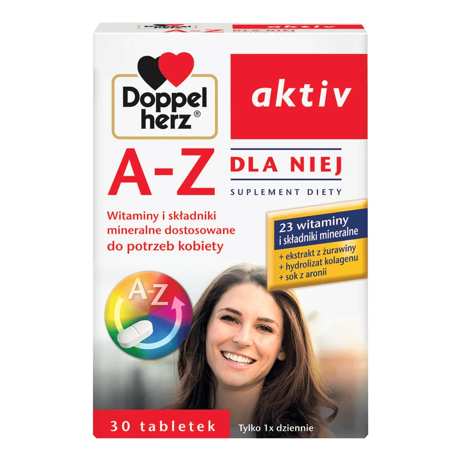 Set Doppelherz aktiv A-Z for her, 2 x 30 tablets