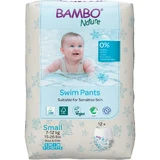 Bambo Nature Pants Swim, pañales de natación, talla S, 7-12 kg, 12 unidades
