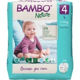 Bambo Nature, pañales desechables, talla 4, Maxi, 7-14 kg, 24 unidades