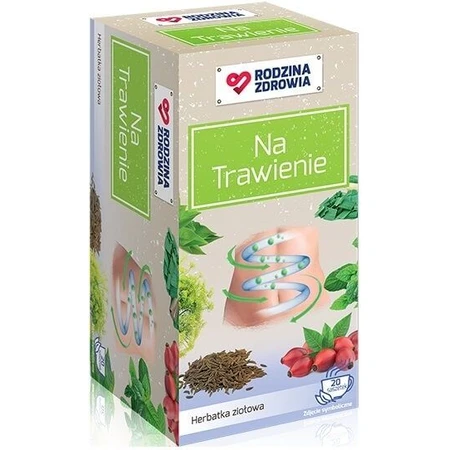 Rodzina Zdrowia Na Trawienie, té fijo, 2 g x 20 bolsitas