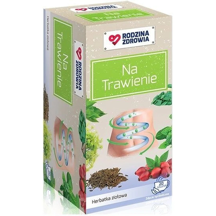 Rodzina Zdrowia Na Trawienie, té fijo, 2 g x 20 bolsitas