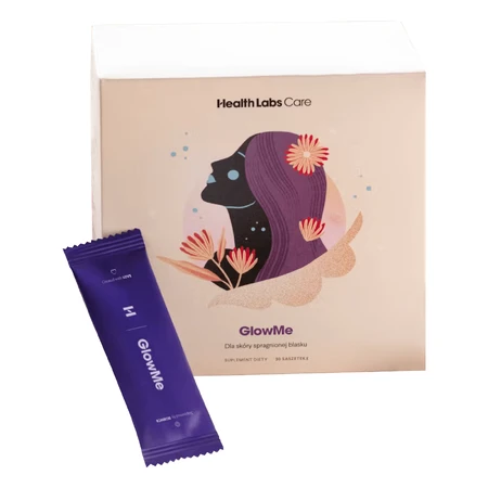 Kit Health Labs GlowMe, sabor frambuesa, 30 sobres + sabor piña-mango, 30 sobres