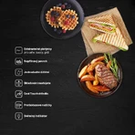 Opiekacz do kanapek Lauben 3w1 900WW, toster: ceny i cechy