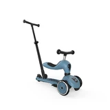 Scooter pour enfants avec siège et guidon 3 en 1 Highwaykick 1, 1-5 ans, Push and Go Steel, Scoot & Ride