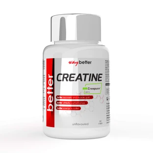Creatine Creapure, 90 kapsułek, Way Better