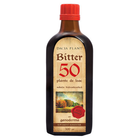 Amer de 50 herbes avec Ganoderma, 500 ml, Dacia Plant