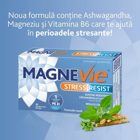 MagneVie Stress Resist, 2 x 30 compresse, Sanofi