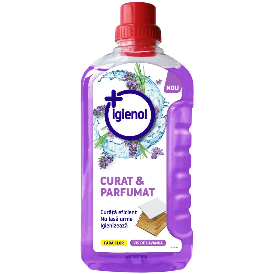 Skoncentrowany roztwór do czyszczenia podłóg, Lavender Mist, 1 litr, Igienol: ceny i cechy