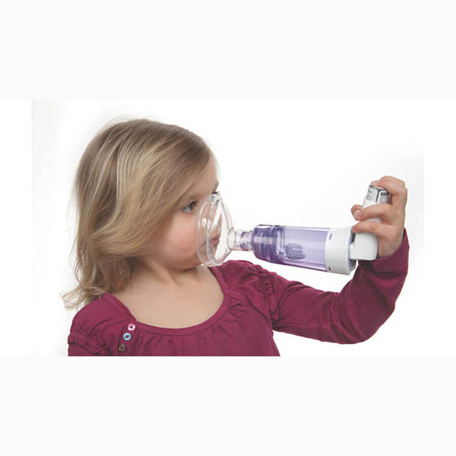 Cámara de inhalación Respironics Optichamber Diamond, 1 - 5 años, 1079825, Philips