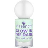 Esmalte de uñas Mini Glow in the dark, 01 Verde, 5 ml, Essence