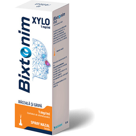 Bixtonim Xylo spray nasal para adultos, 10 ml, Biofarm