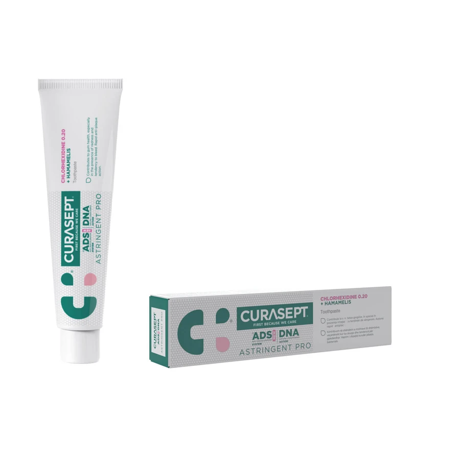 Dentífrico ADS DNA Astringente Pro, 75 ml, Curasept