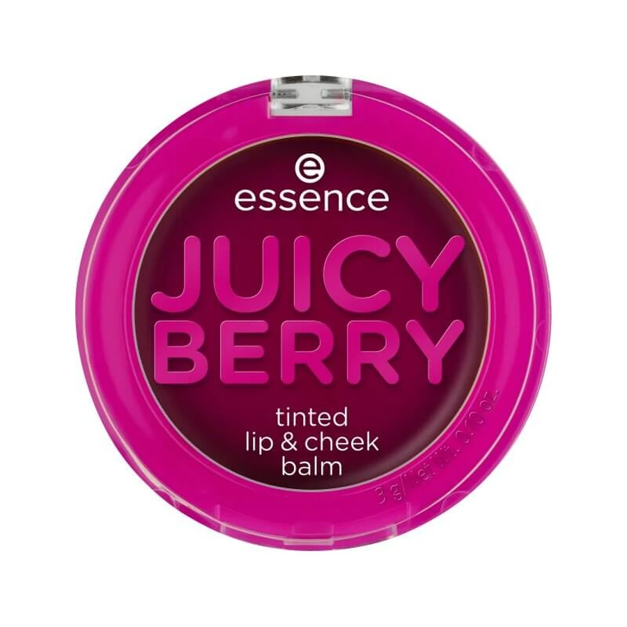 Bálsamo para labios y mejillas Juicy Berry, Violeta, 3 g, Essence