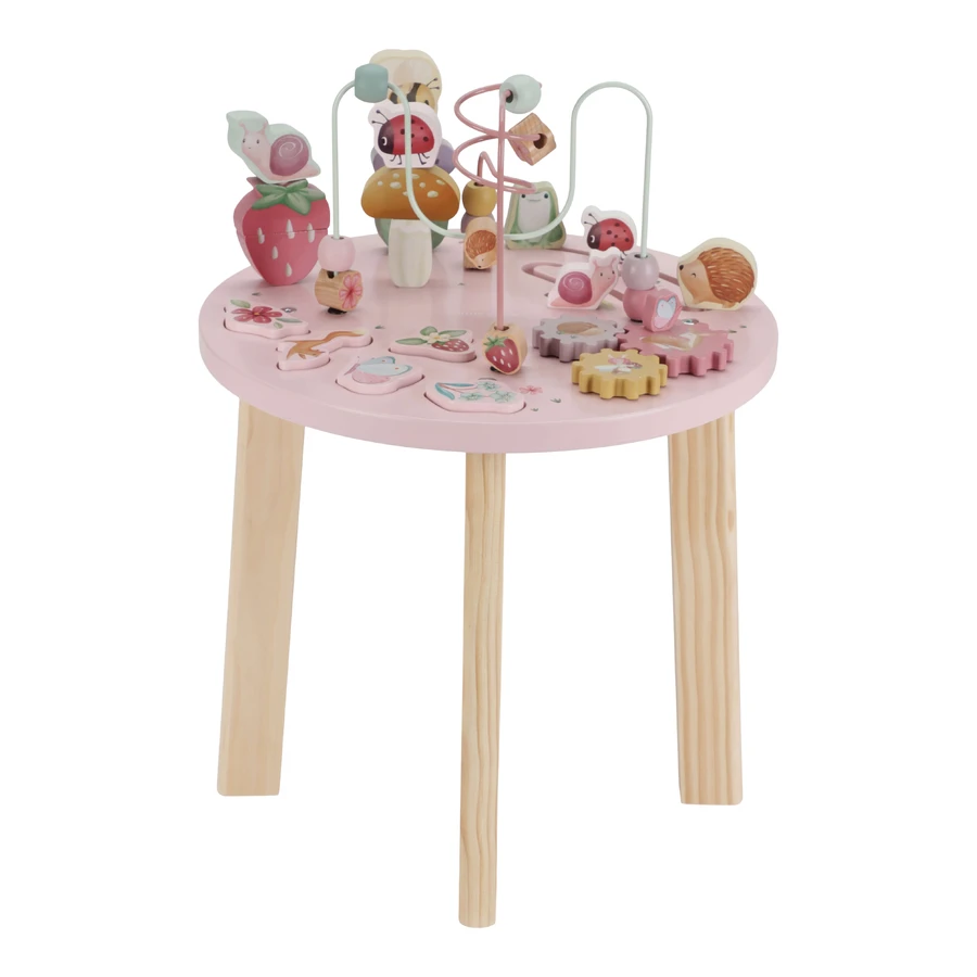 Mesa de actividades de madera Jardín de hadas, 12 meses+, Little Dutch