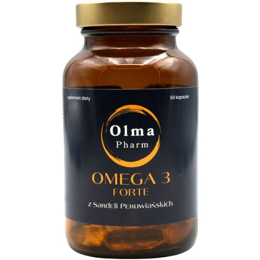 Omega 3 forte din anșoa peruviană 60 capsule Olma