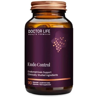 Doctor Life Endo Control wspomagający leczenie endometriozy, 90 kapsułek