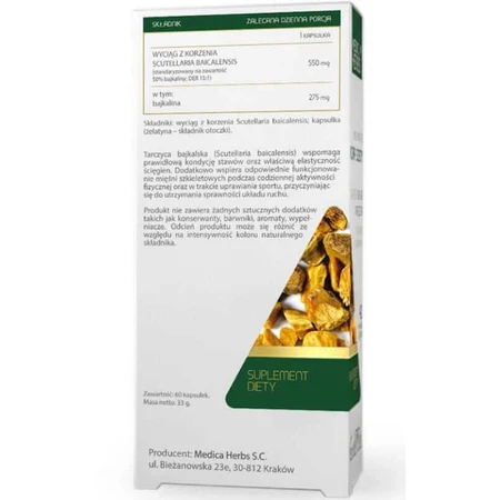 Baikal Thyroid forte 550mg, 60 capsules Medica Herbs