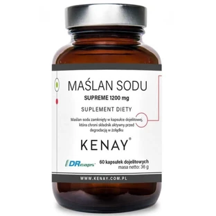 Natriumbutyraat SUPREME 1200 mg, 60 capsules Kenay