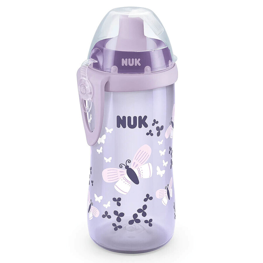 Vaso con pajita Flexi Cup, +12 meses, 300 ml, Nuk