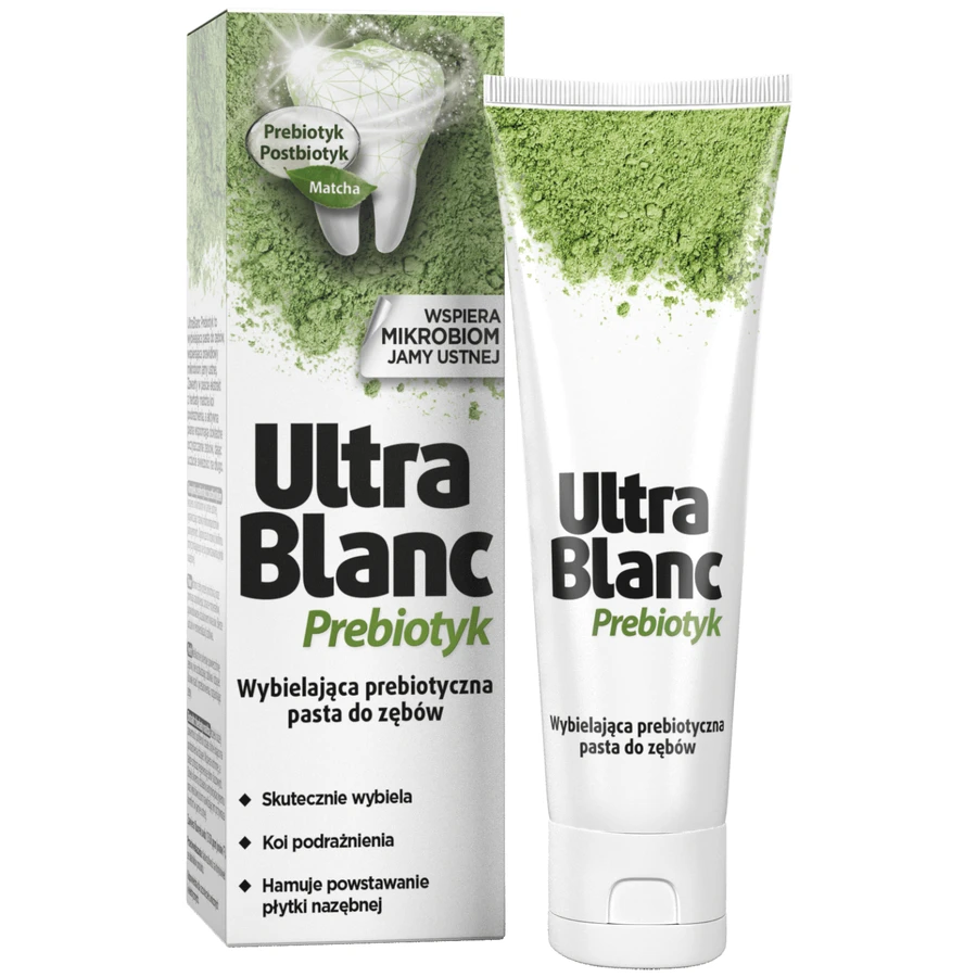 UltraBlanc Prebiotic, dentifricio sbiancante, 75 ml