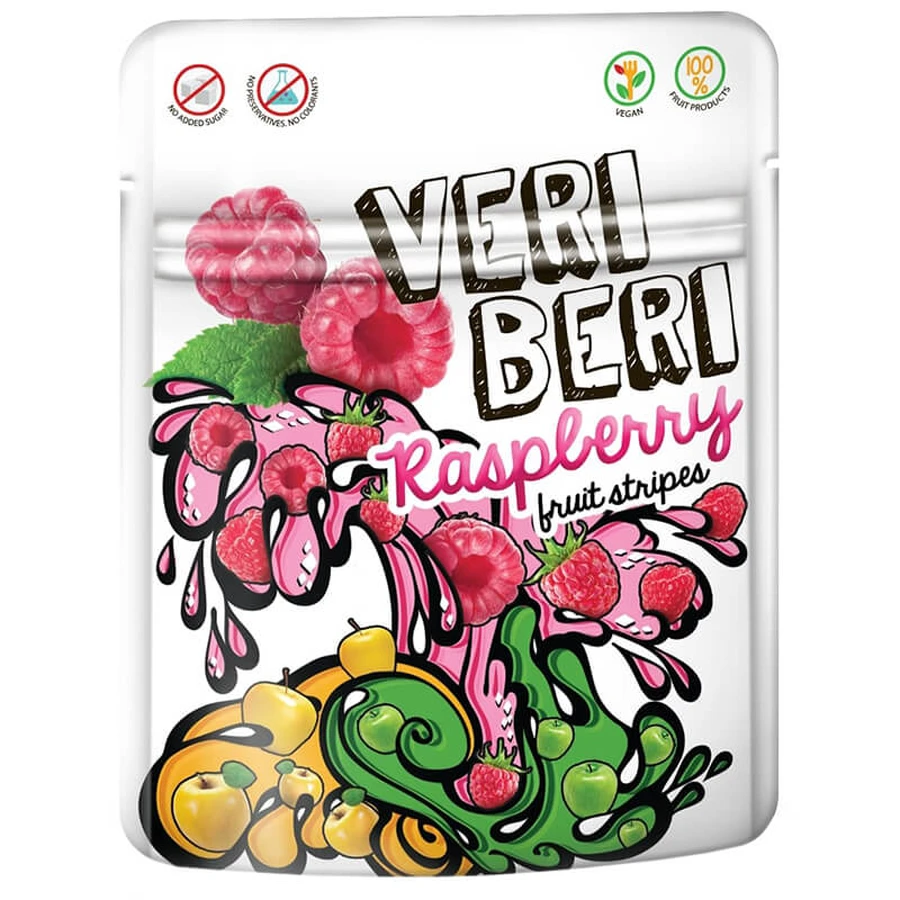 Veri Beri, geleibonen met frambozensmaak, 50 g