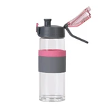 Casno, Cross glass bottle, pink, 500 ml