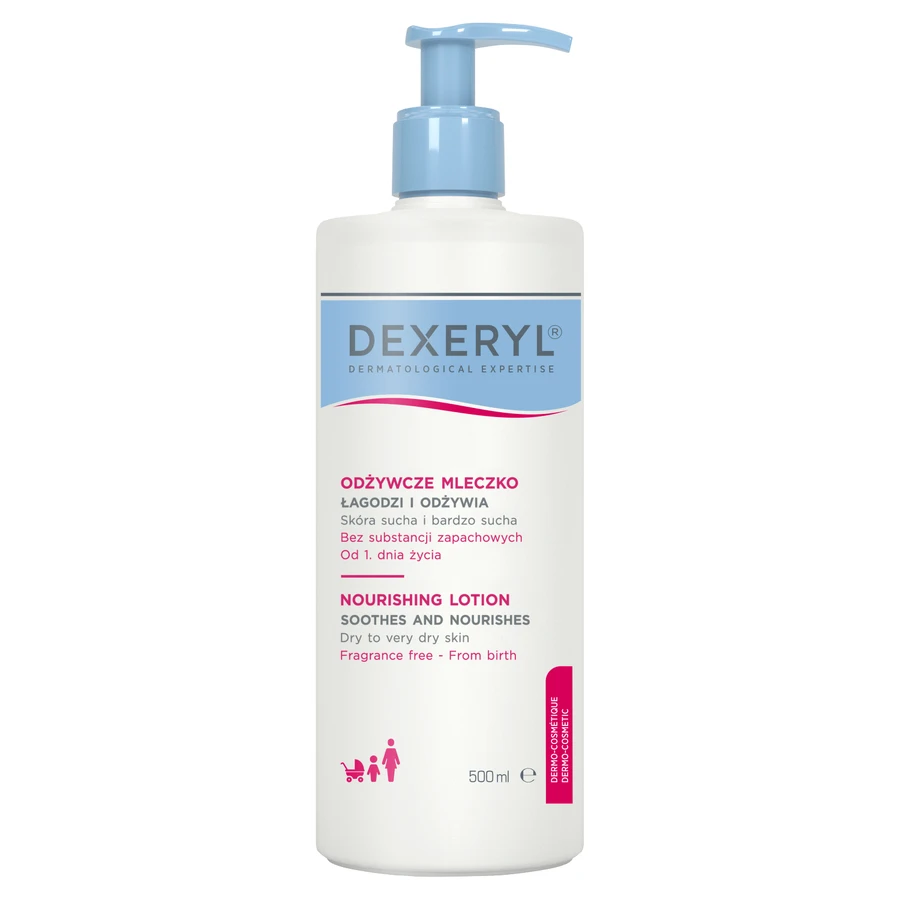 Dexeryl, leche corporal nutritiva, 500 ml