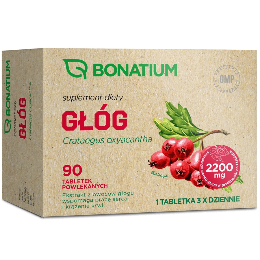 Bonatium Meidoorn, 90 tabletten